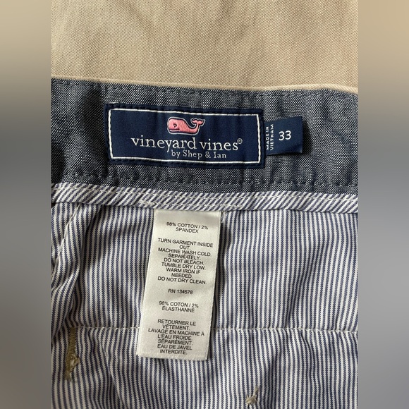 Vineyard Vines Men Chino Shorts Size 33 - Picture 5 of 7